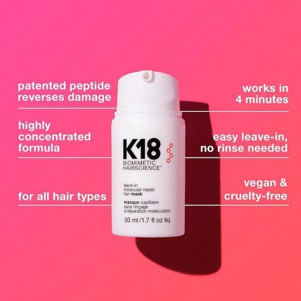 K18 Biometric Hair Science Molecular Repair Hair Mask 50ml